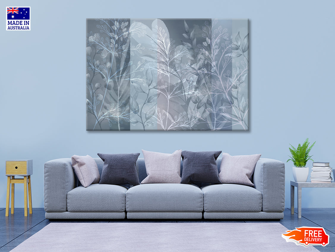 Shape of Tree Branches and Leaves Abstract Print 100% Australian Made