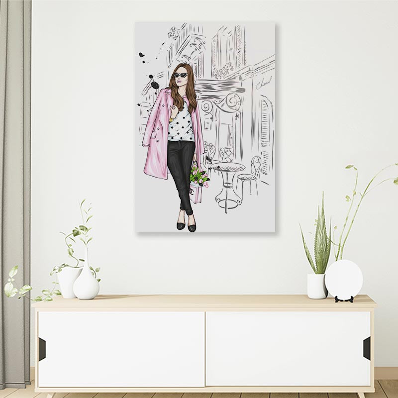 Modern Fashion Store 3D Design Acrylic Glass Print Tempered Glass Wall Art 100% Made in Australia Ready to Hang