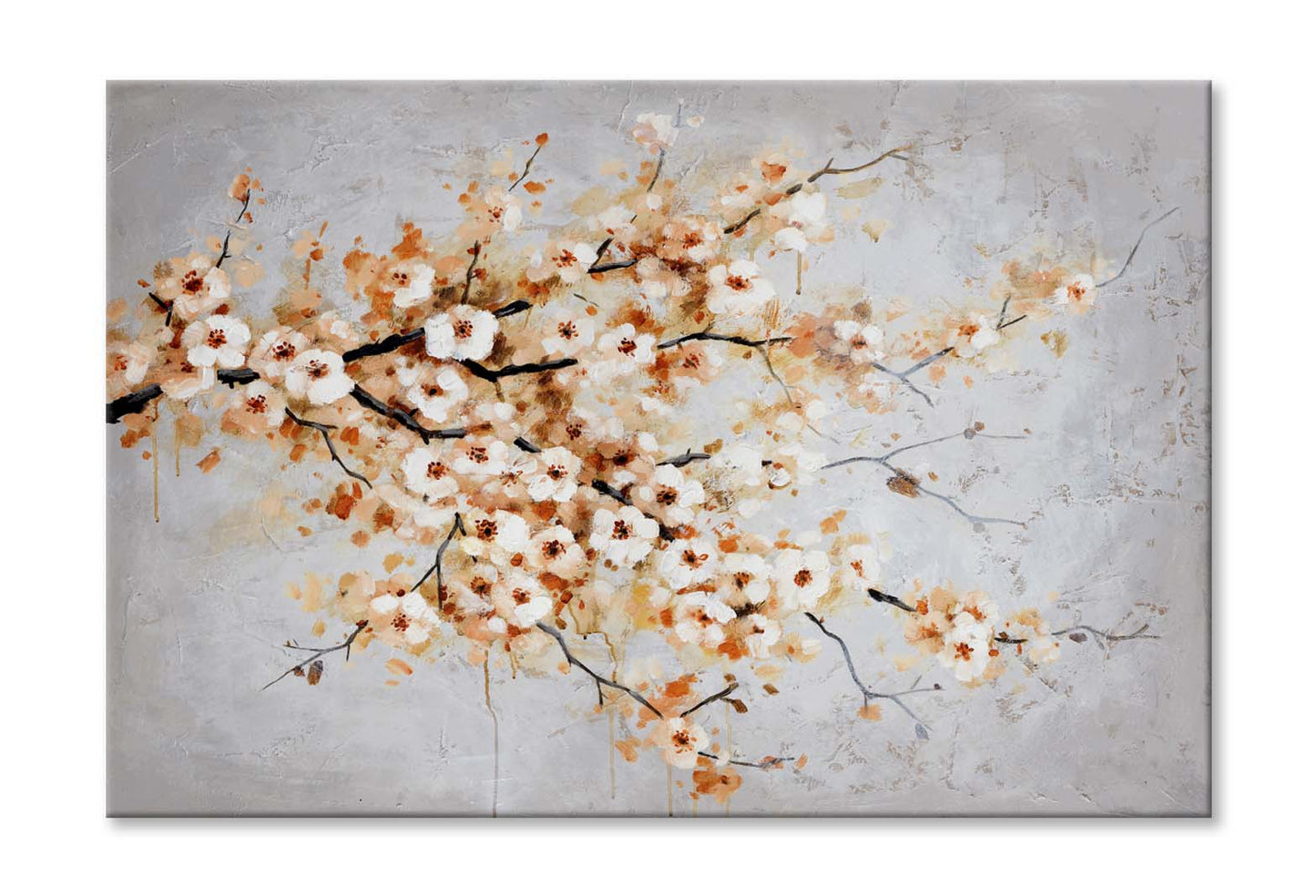 Flowers, Branches, Blooming Painting Wall Art Limited Edition High Quality Print