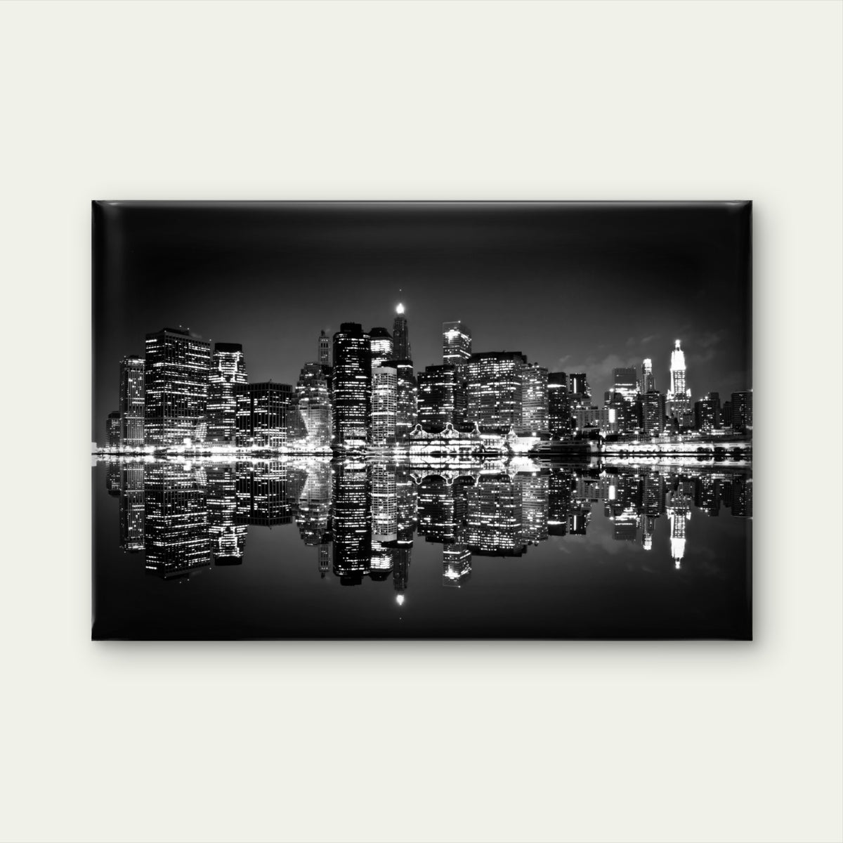 New York Skyline Black and White Wall Art Decor 100% Australian Made