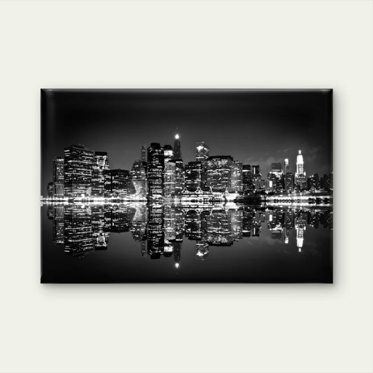 New York Skyline Black and White Wall Art Decor 100% Australian Made