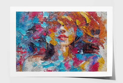 Conceptual Abstract Picture of a Beautiful Girl Wall Art Limited Edition High Quality Print