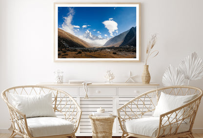 Amazing Mountains on the Way to Everest Base Home Decor Premium Quality Poster Print Choose Your Sizes