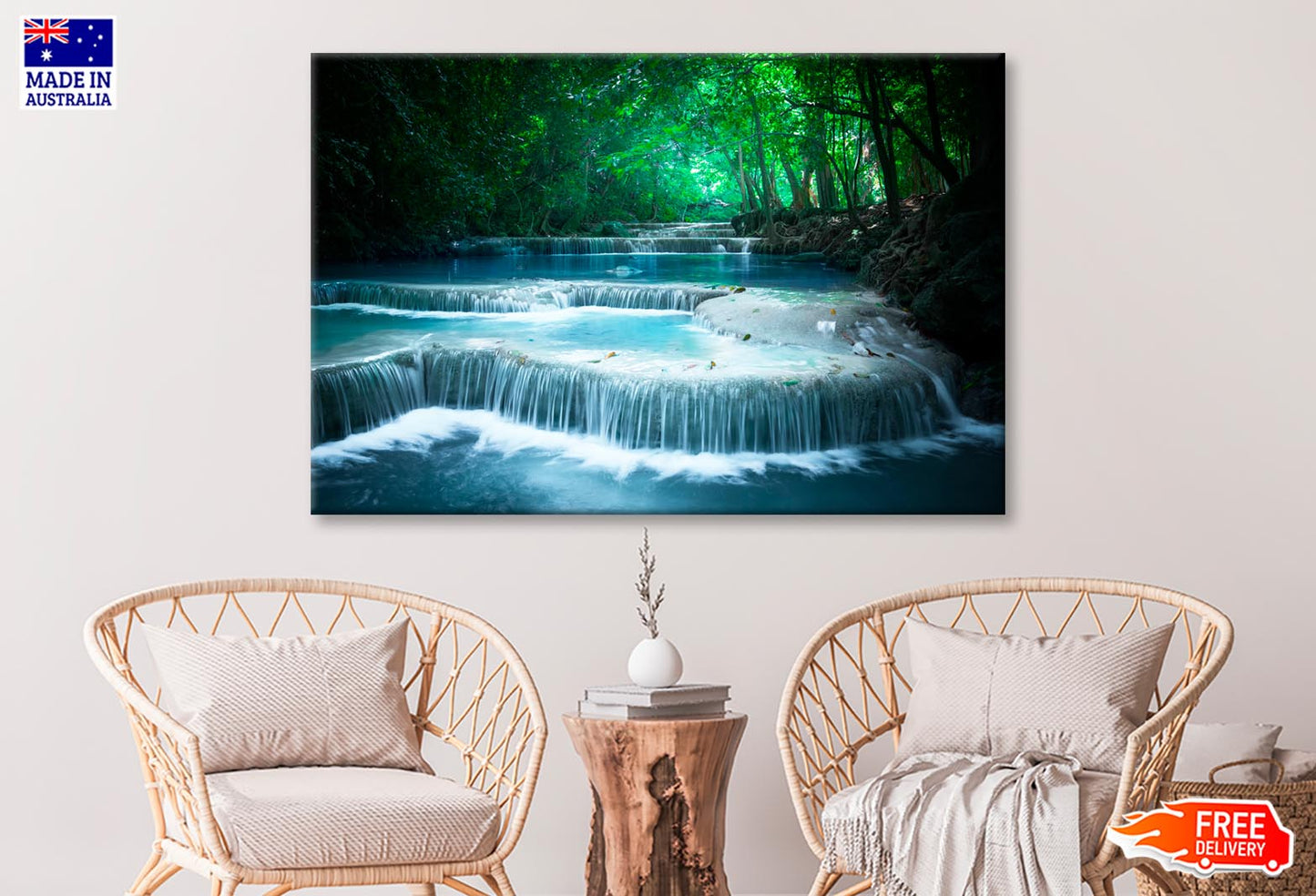 National Park Kanchanaburi, Thailand Wall Art Decor 100% Australian Made