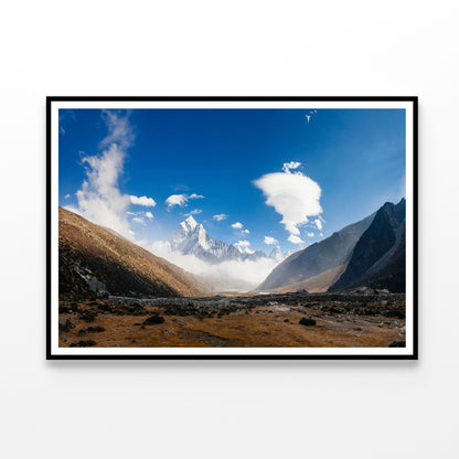 Amazing Mountains on the Way to Everest Base Home Decor Premium Quality Poster Print Choose Your Sizes