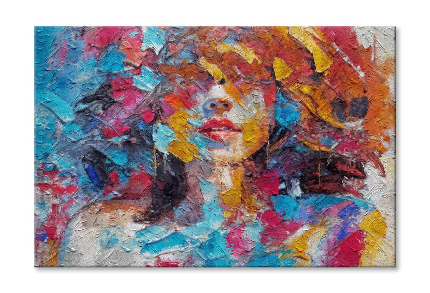 Conceptual Abstract Picture of a Beautiful Girl Wall Art Limited Edition High Quality Print