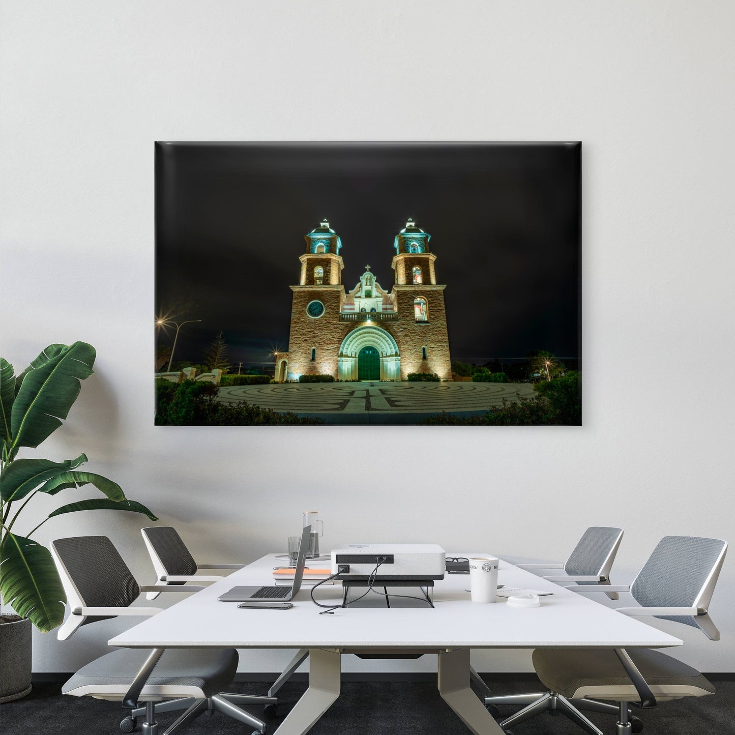 St Francis Xavier Cathedral in Geraldton Australia Wall Art Decor 100% Australian Made