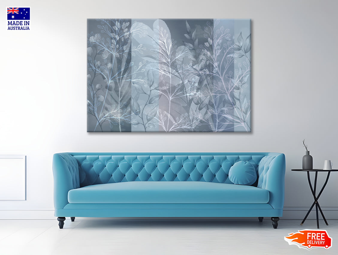 Shape of Tree Branches and Leaves Abstract Print 100% Australian Made