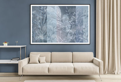 Shape of Tree Branches and Leaves Abstract Home Decor Premium Quality Poster Print Choose Your Sizes