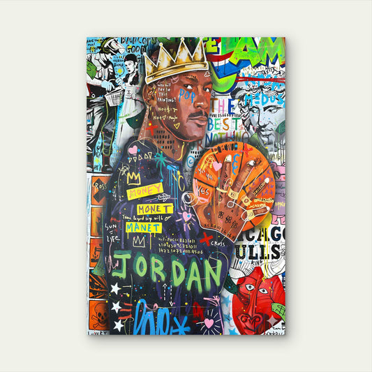 Regal Sports Typography Street Art 60x90cm Metal Print Ready to Hang