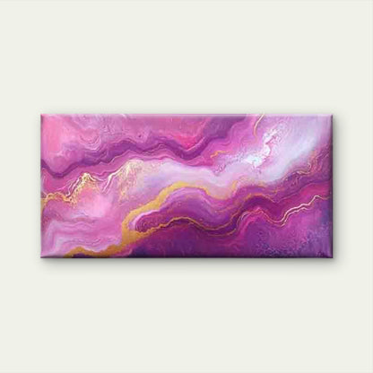 Abstract Fluid Design Dynamic Wall Art Canvas Office Home Room Framed 120x60cm