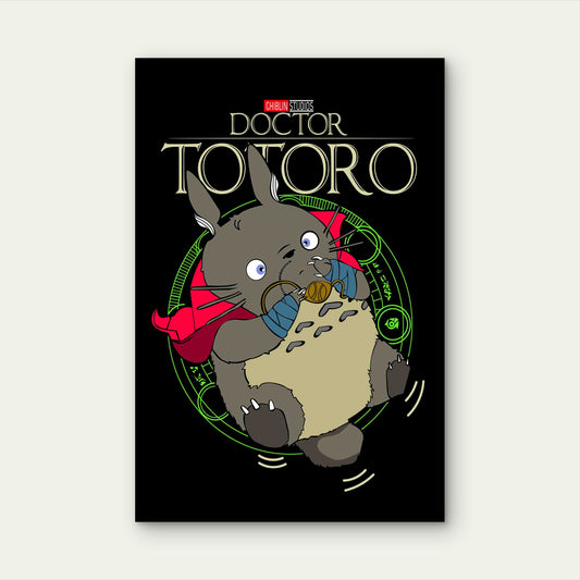 Mystical Creature Sorcerer Portal 60x90cm Metal Print Ready to Hang