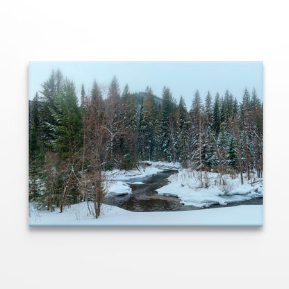 Winter Landscapes in Siberia Print 100% Australian Made