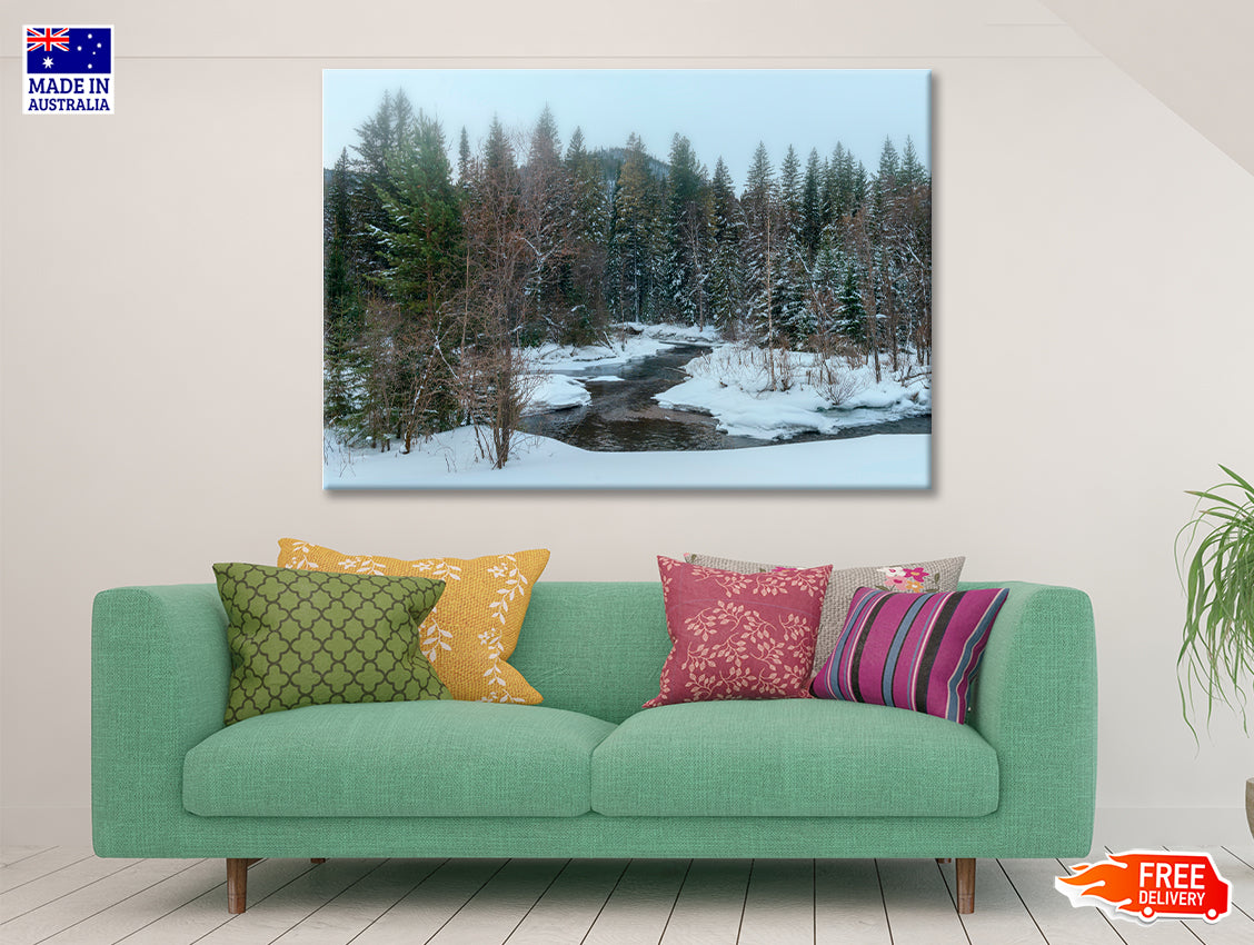 Winter Landscapes in Siberia Print 100% Australian Made