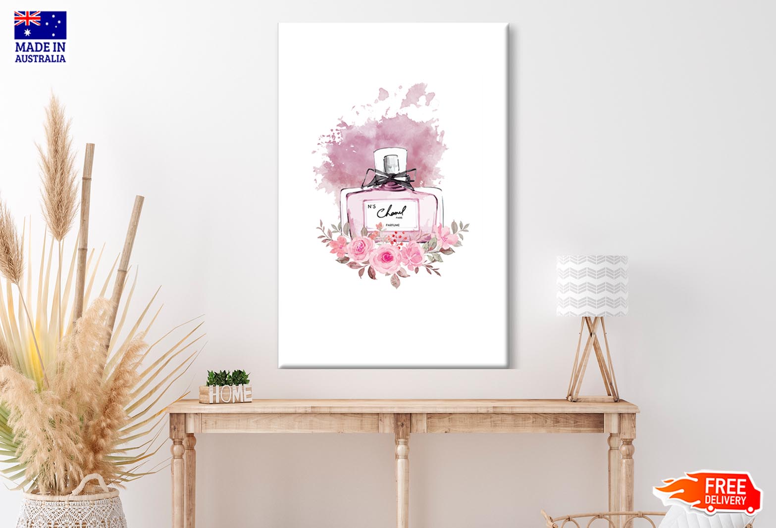 Luxury Rose Perfume Wall Art Limited Edition High Quality Print