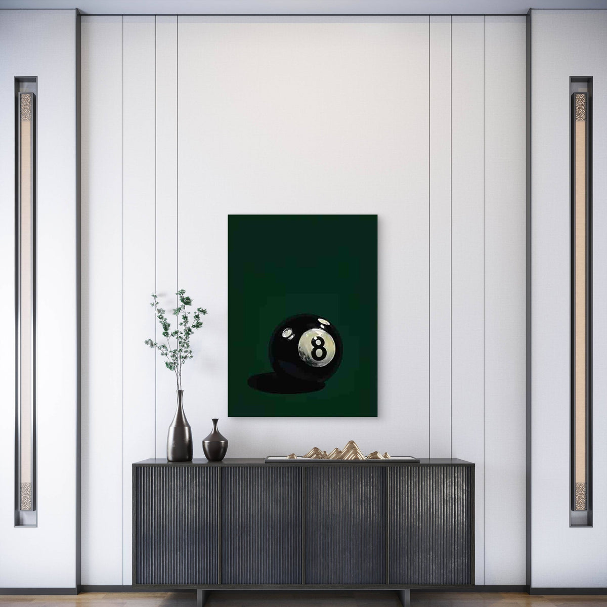 Billiards Art 60x90cm Metal Print Ready to Hang