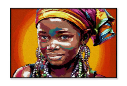 African American Beautiful Girl Wall Art Limited Edition High Quality Print