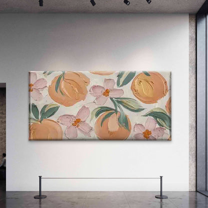 Abstract Fruit Designs Wall Art Canvas Office Home Room Framed 120x60cm