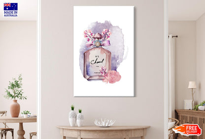 Purple Pink Perfume Wall Art Limited Edition High Quality Print