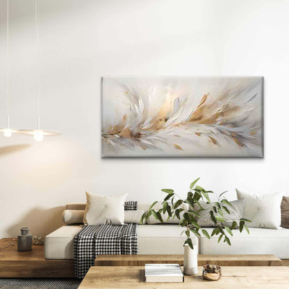 Abstract Dynamic Feather Wall Art Canvas Office Home Room Framed 120x60cm