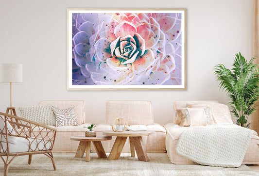 White Mexican Rose closeup Home Decor Premium Quality Poster Print Choose Your Sizes