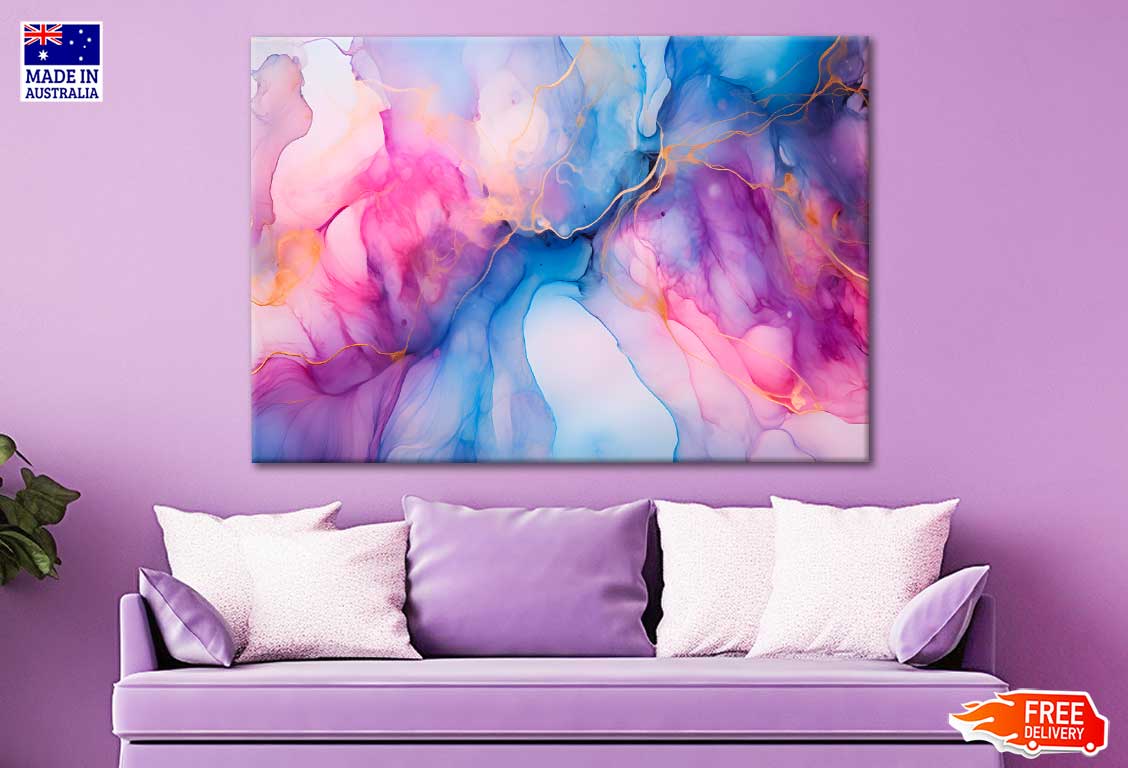 Luxury Marble Alcohol Ink Print 100% Australian Made