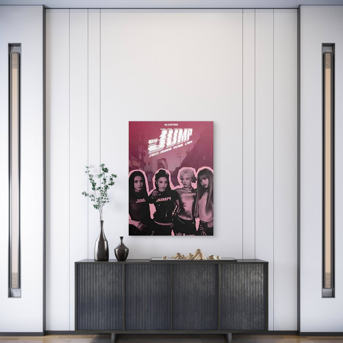 Jump 60x90cm Metal Print Ready to Hang