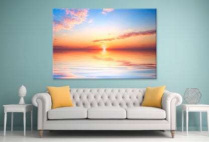 Bright Sky and Sundown, Abstract Wall Art Decor 100% Australian Made