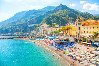 The Stunning Amalfi Coast Italy Home Decor Premium Quality Poster Print Choose Your Sizes