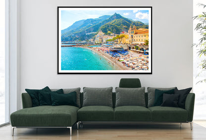 The Stunning Amalfi Coast Italy Home Decor Premium Quality Poster Print Choose Your Sizes