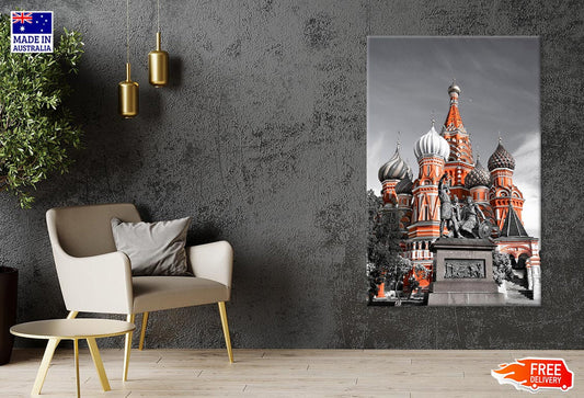 Saint Basil's Cathedral Russia 60x90cm Print 100% Australian Made