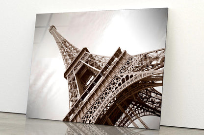 The Eiffel Tower, Paris Acrylic Glass Print Tempered Glass Wall Art 100% Made in Australia Ready to Hang