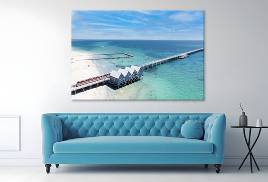 Busselton Jetty Western Australia Coastal Wall Art Decor 100% Australian Made