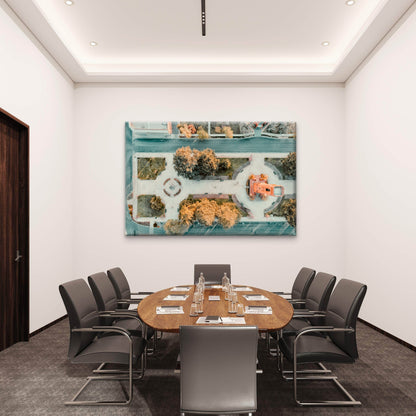 Green Lawns Memorial Park Bathurst City in Australia Wall Art Decor 100% Australian Made