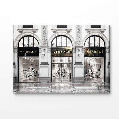 Versace Store in City Photograph Print 100% Australian Made