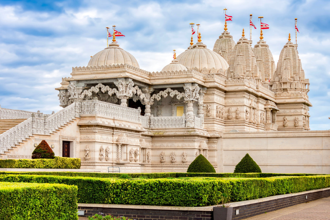 BAPS Shri Swaminarayan Mandir London Wall Art Decor 100% Australian Made