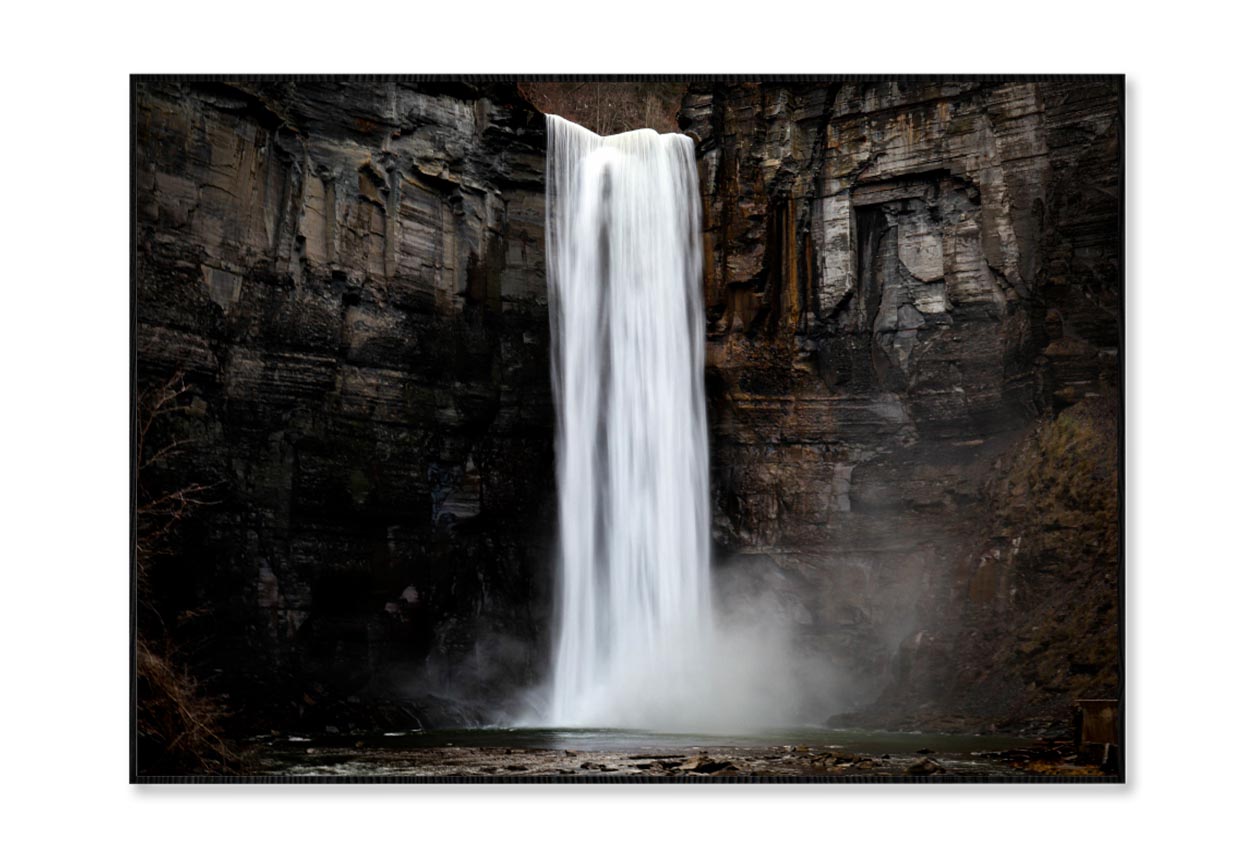 Taughannock Falls a Silky-Smooth Waterfall Home Decor Premium Quality Poster Print Choose Your Sizes