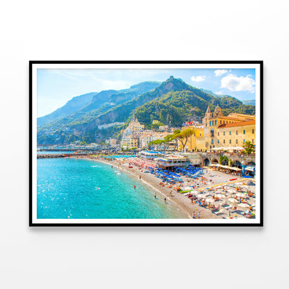 The Stunning Amalfi Coast Italy Home Decor Premium Quality Poster Print Choose Your Sizes