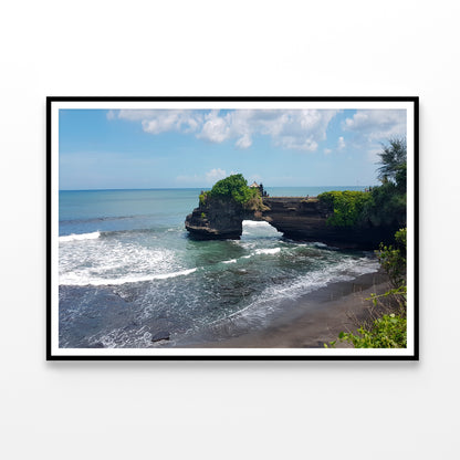 Temple with Seashore View Home Decor Premium Quality Poster Print Choose Your Sizes