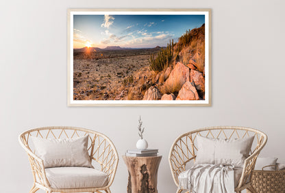 Rocks, Plants & Mountains in South Africa Home Decor Premium Quality Poster Print Choose Your Sizes