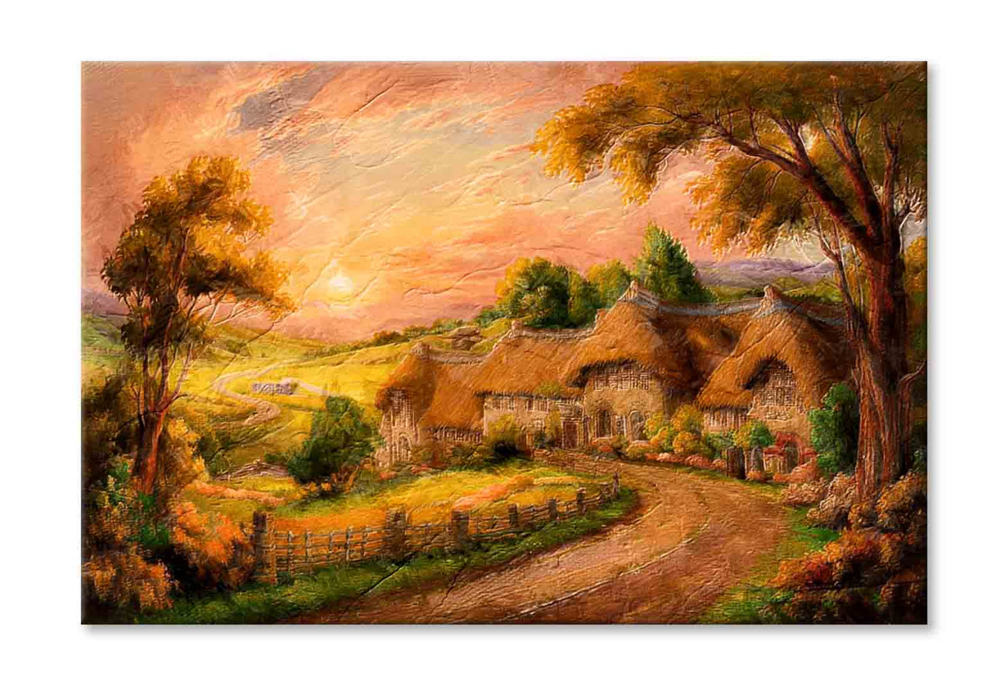 Paintings Rural Landscape Wall Art Limited Edition High Quality Print