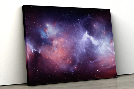 Space milky way galaxy stars UV Direct Aluminum Print Australian Made Quality