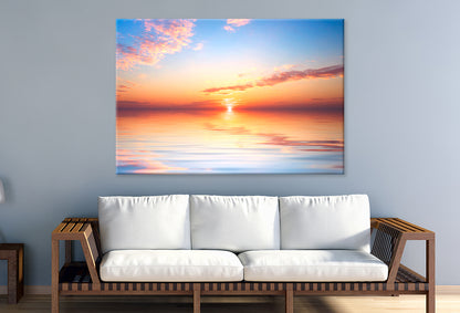 Bright Sky and Sundown, Abstract Wall Art Decor 100% Australian Made