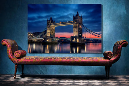 London Tower Bridge Cityscape UV Direct Aluminum Print Australian Made Quality