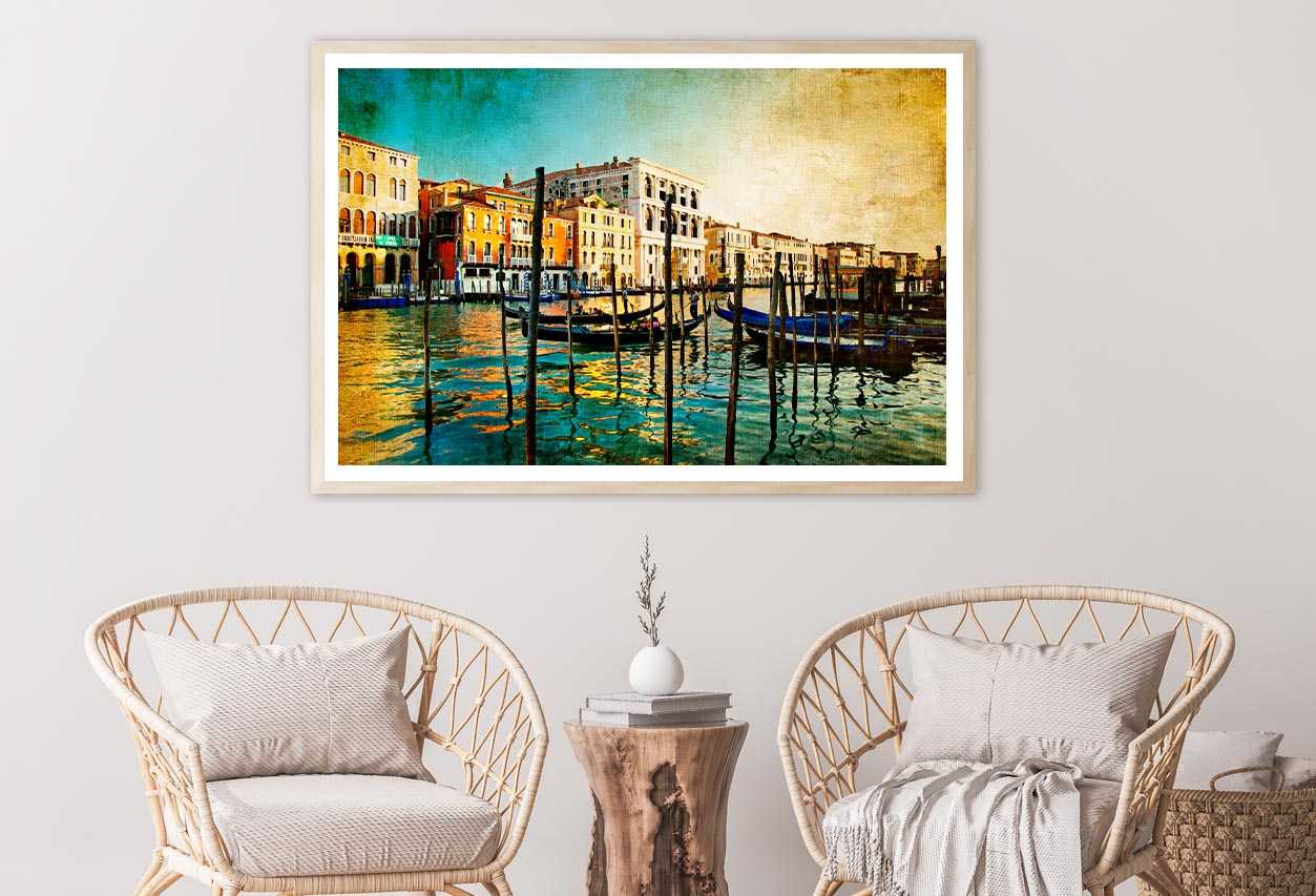 Amazing Venice - Artwork in Painting Style Home Decor Premium Quality Poster Print Choose Your Sizes