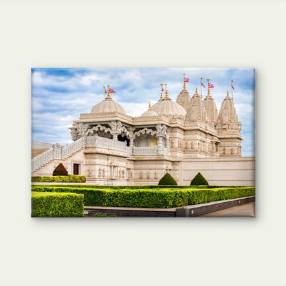 BAPS Shri Swaminarayan Mandir London Wall Art Decor 100% Australian Made