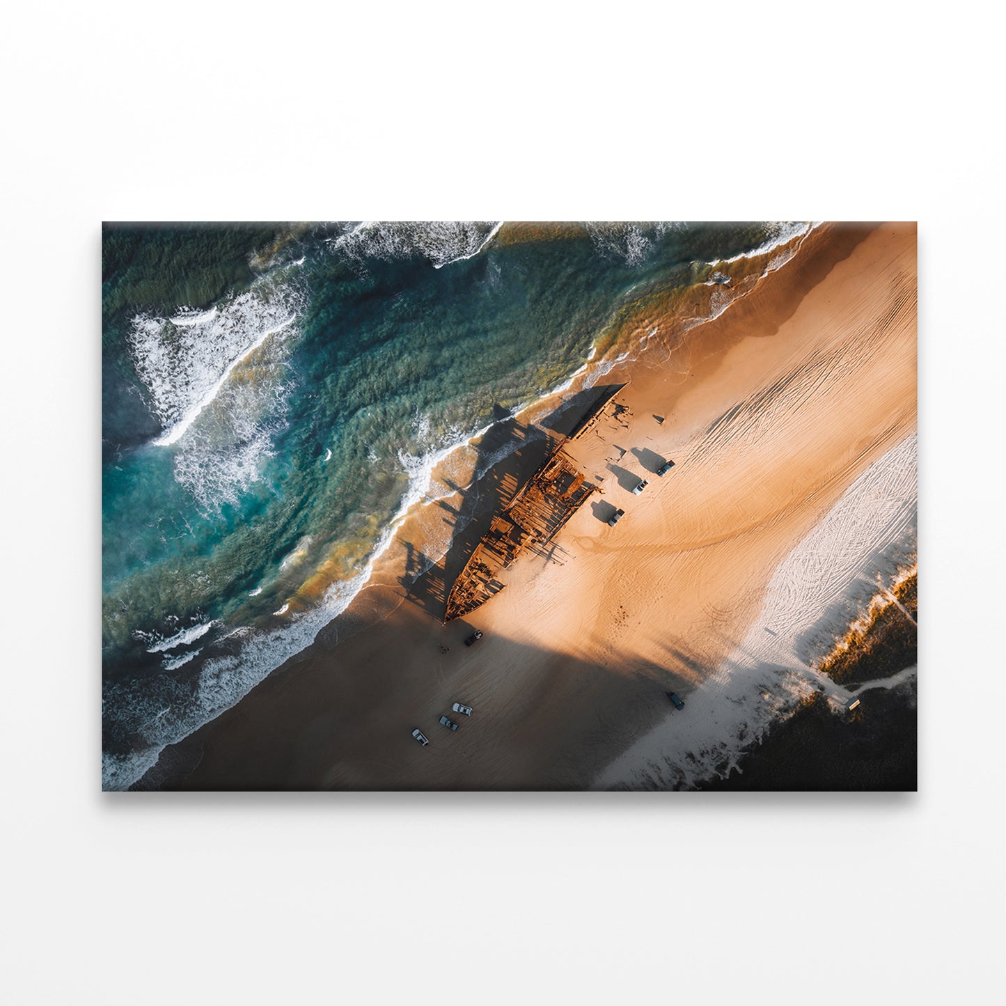 Fraser Island K’gari Queensland Maheno Shipwreck Wall Art Decor 100% Australian Made