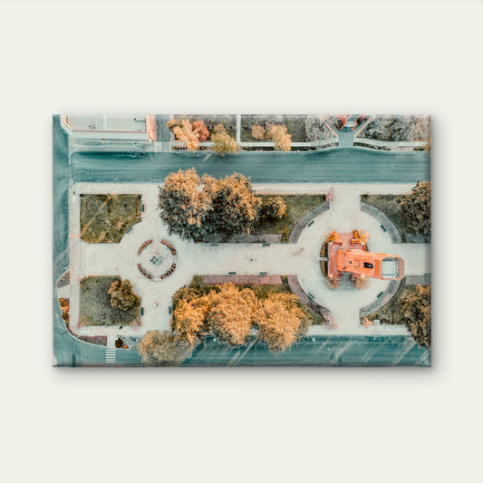 Green Lawns Memorial Park Bathurst City in Australia Wall Art Decor 100% Australian Made