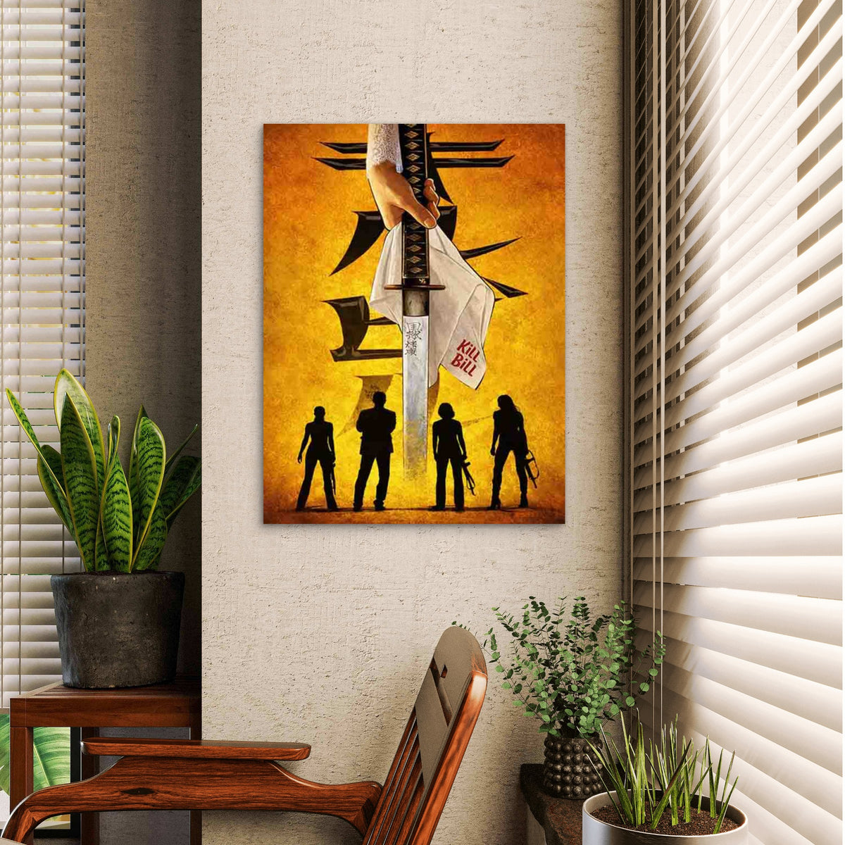 Shadow Warriors 60x90cm Metal Print Ready to Hang
