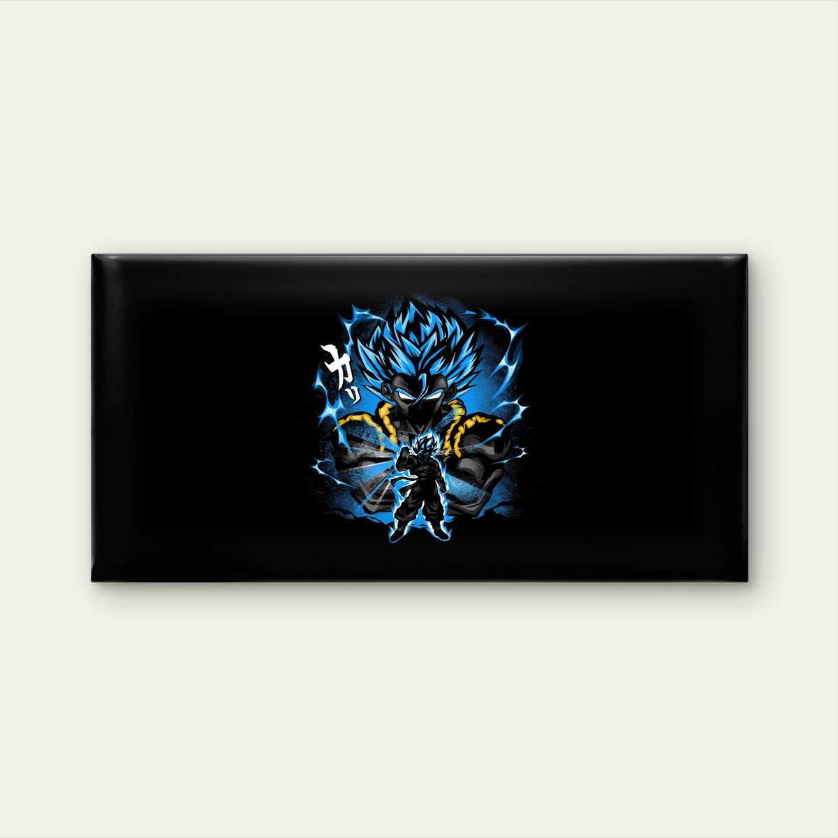 Dark Neon Warrior Wall Art Canvas Office Home Room Framed 120x60cm